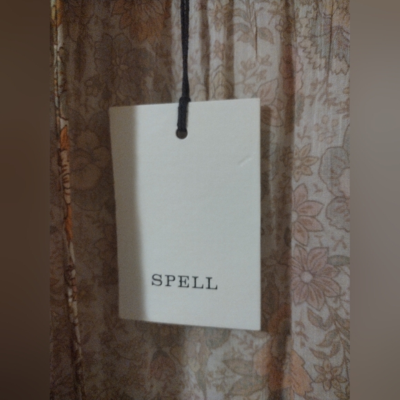 Spell and the Gypsy Collective Juniper Blouse, cream, XL, NWT - Picture 10 of 12